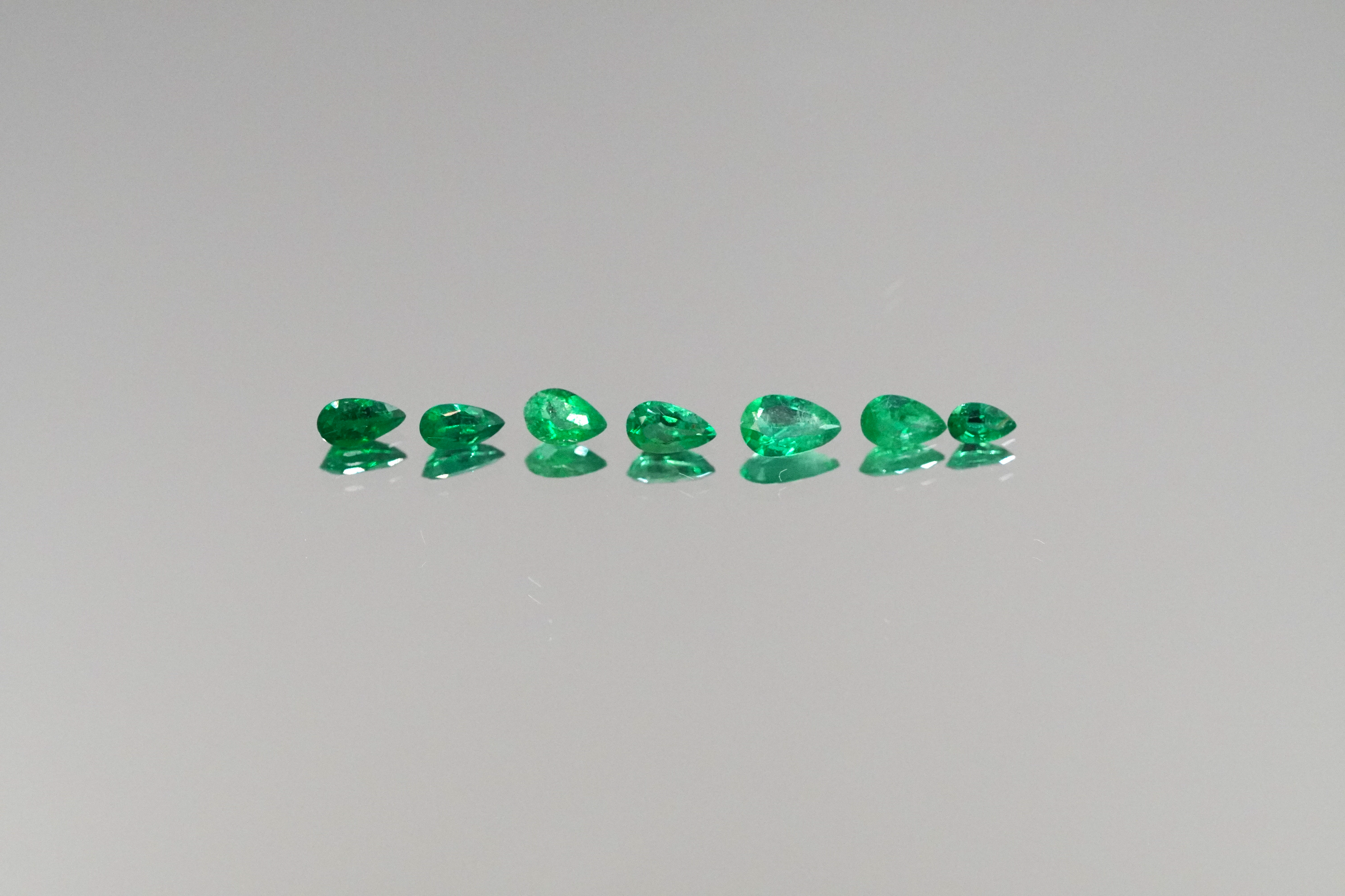 Muzo Pear Lot - 0,64ct