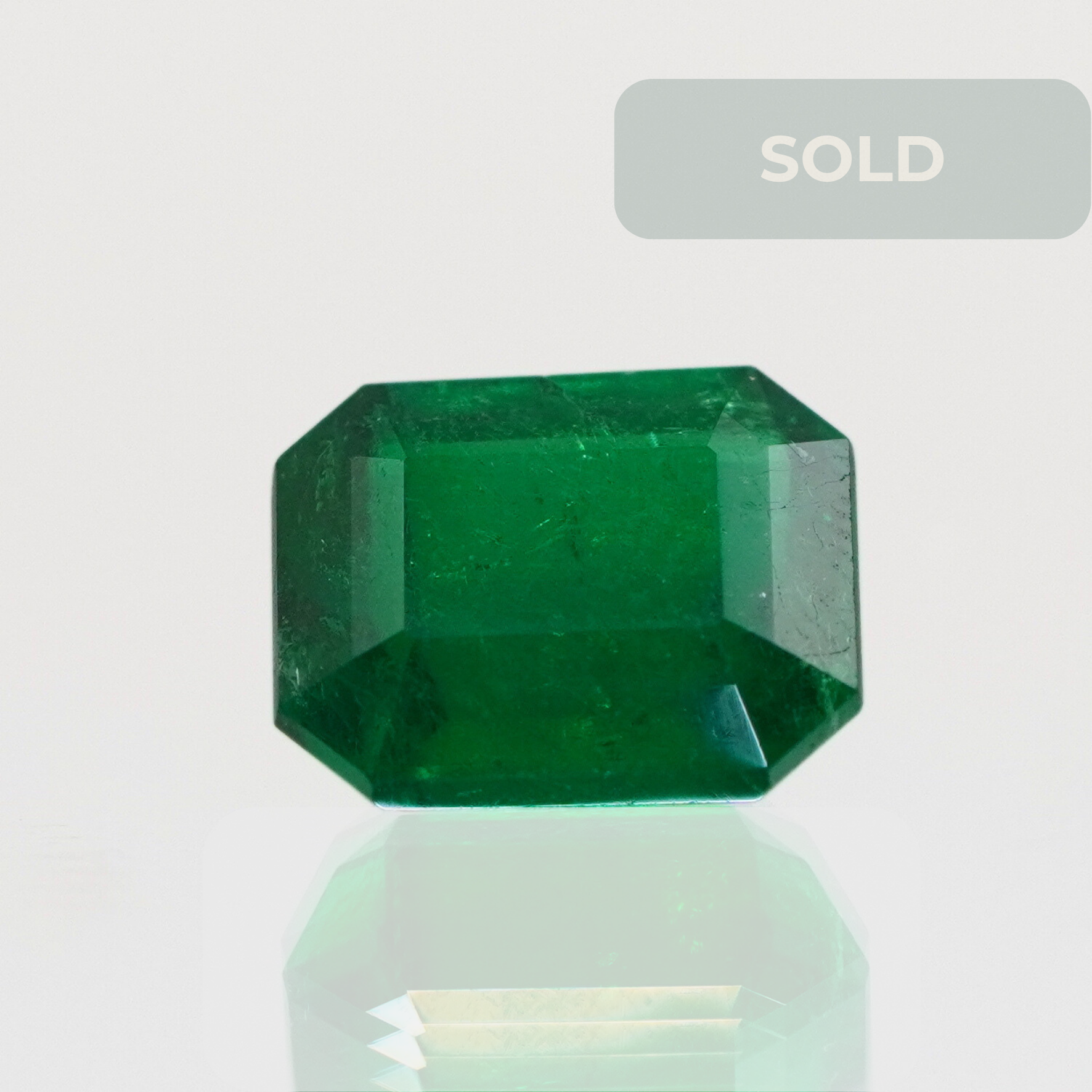 3,06 ct Muzo Emerald Cut