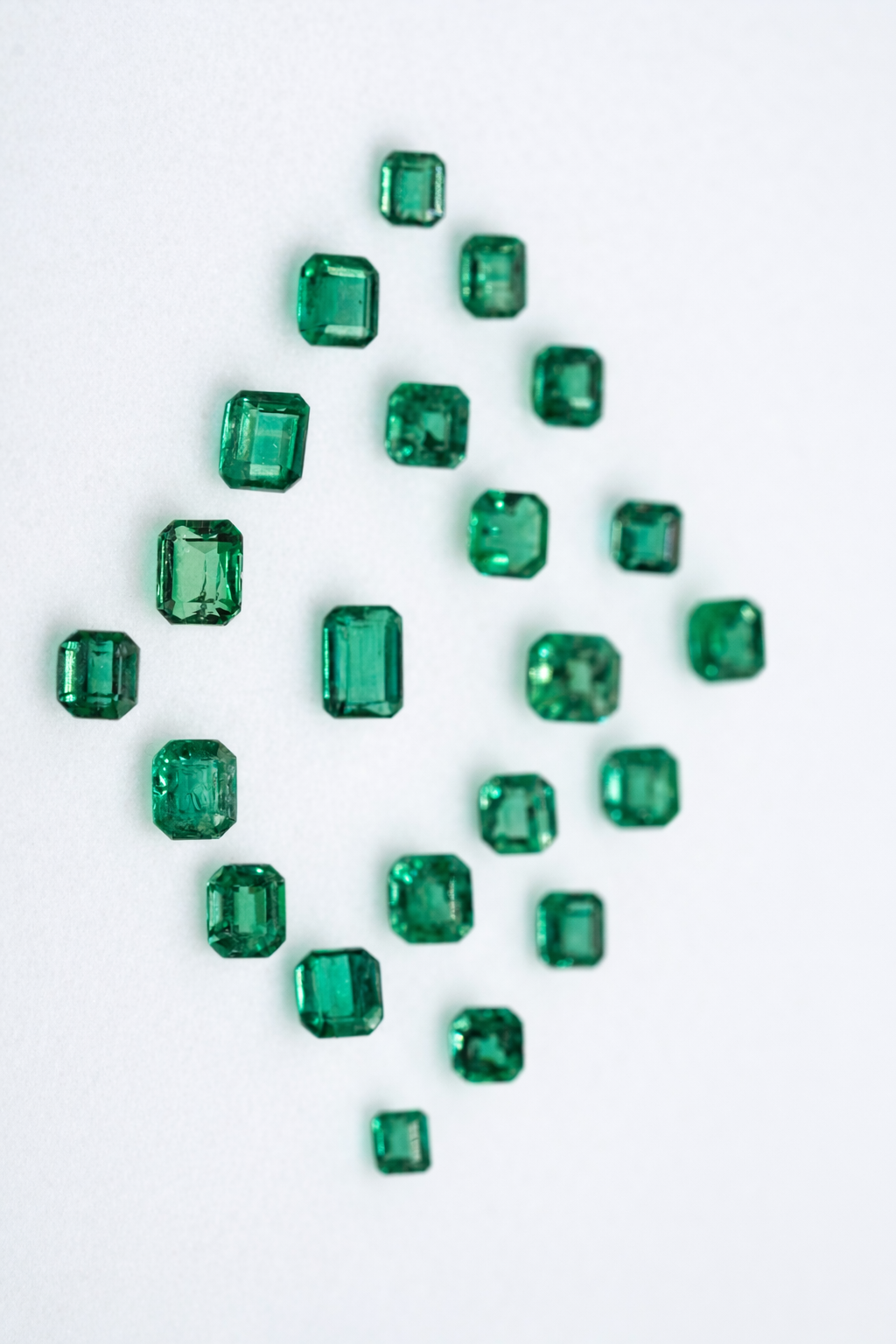 13 ct Chivor 22 Emeralds