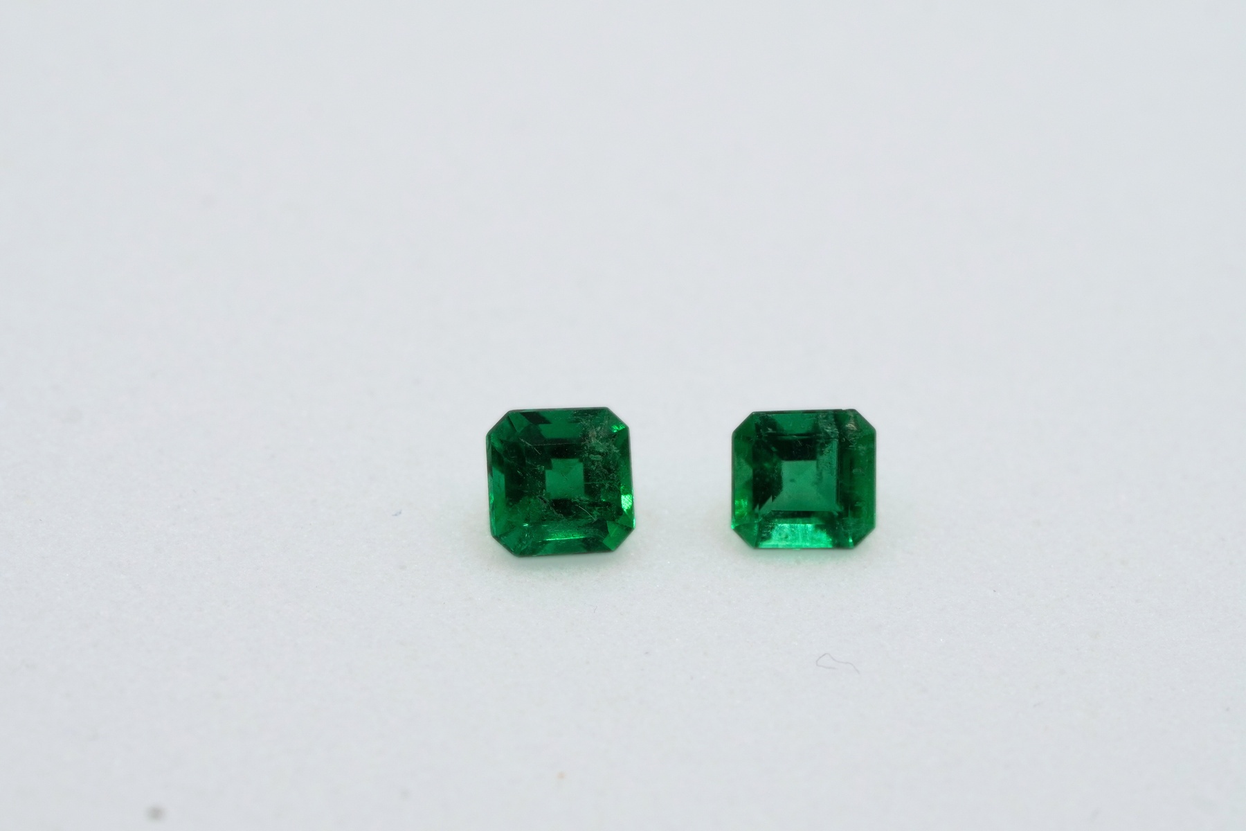 0,56 & 0,50 ct Muzo Asscher Cut