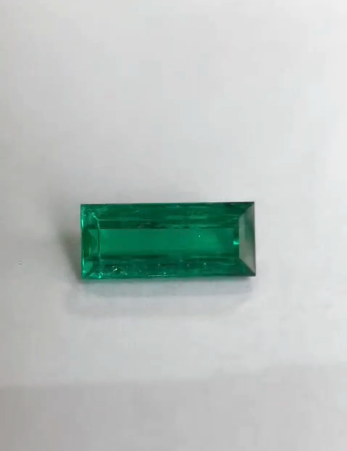 Baguette Colombian Muzo Emerald