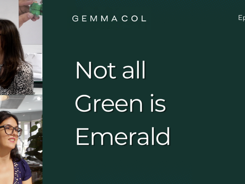 Not all Green is Emerald
